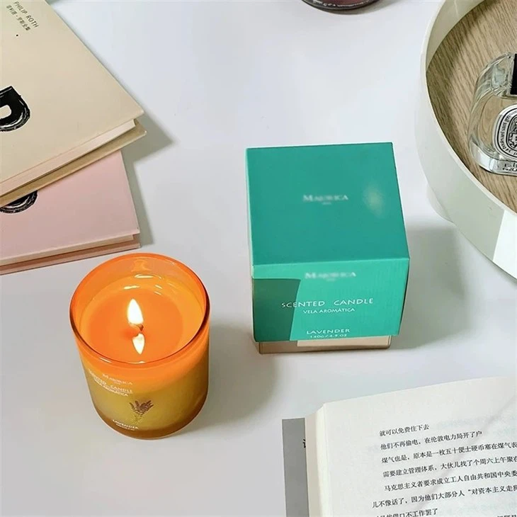 Square Cardboard Candle Gift Boxes