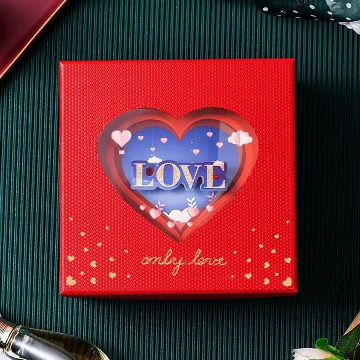 Square Rigid Cardboard Gift Box