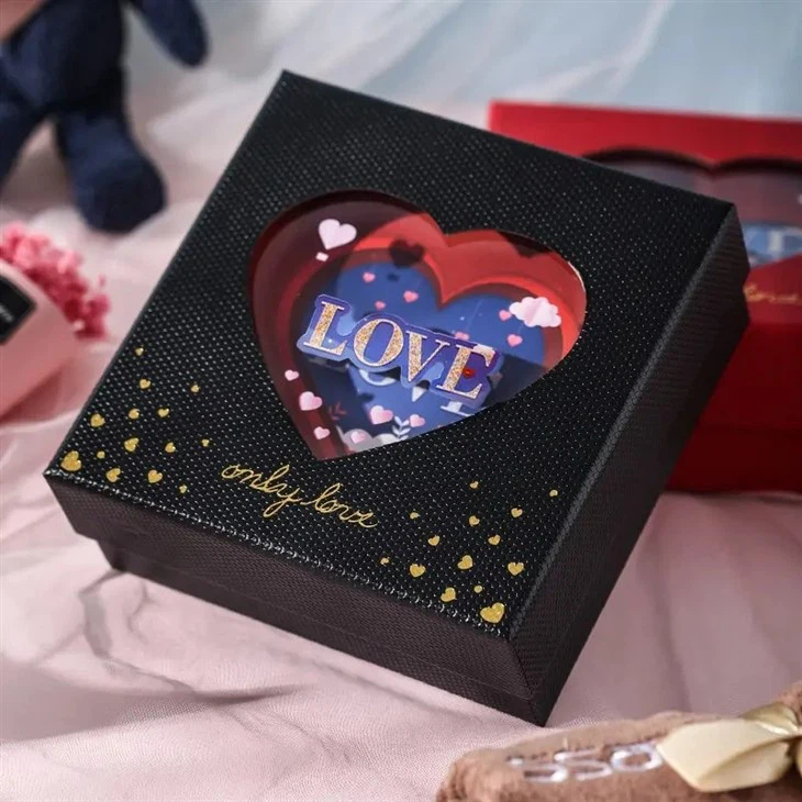 Square Rigid Cardboard Gift Box